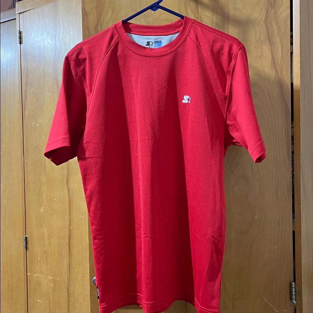 STARTER Red Dri-Star T-Shirt